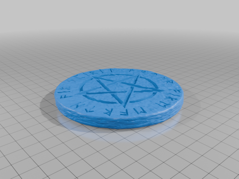 Disc Marker: Pentagram