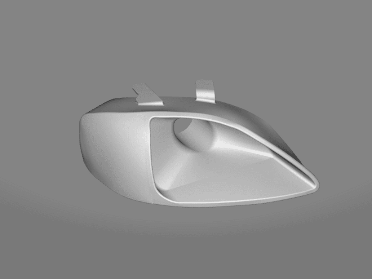 Right Headlight Duct Honda Civic EK9 / EJ9 (facelift version: '98-'00)