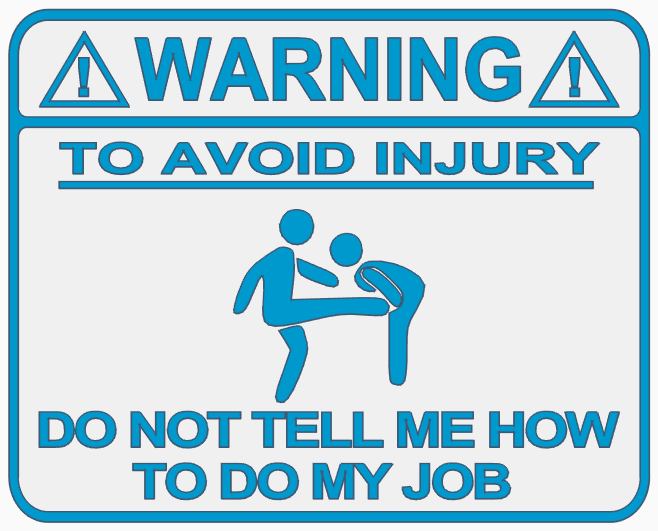 Warning Sign (Kicking Version)