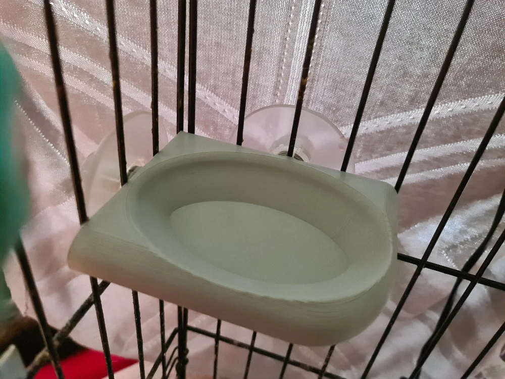 Corner Bird Treat Bowl