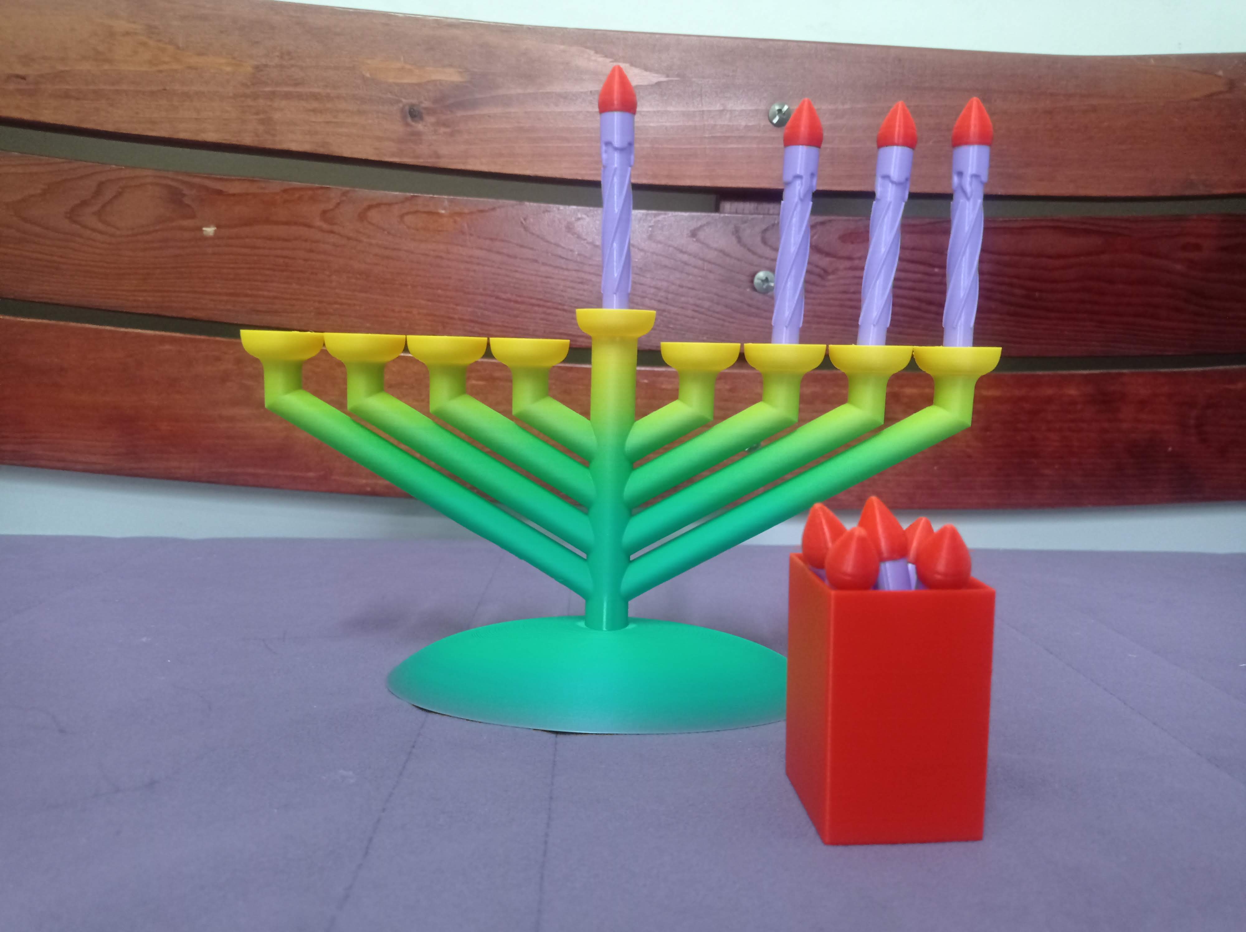 Toy Hannukia (Menora)