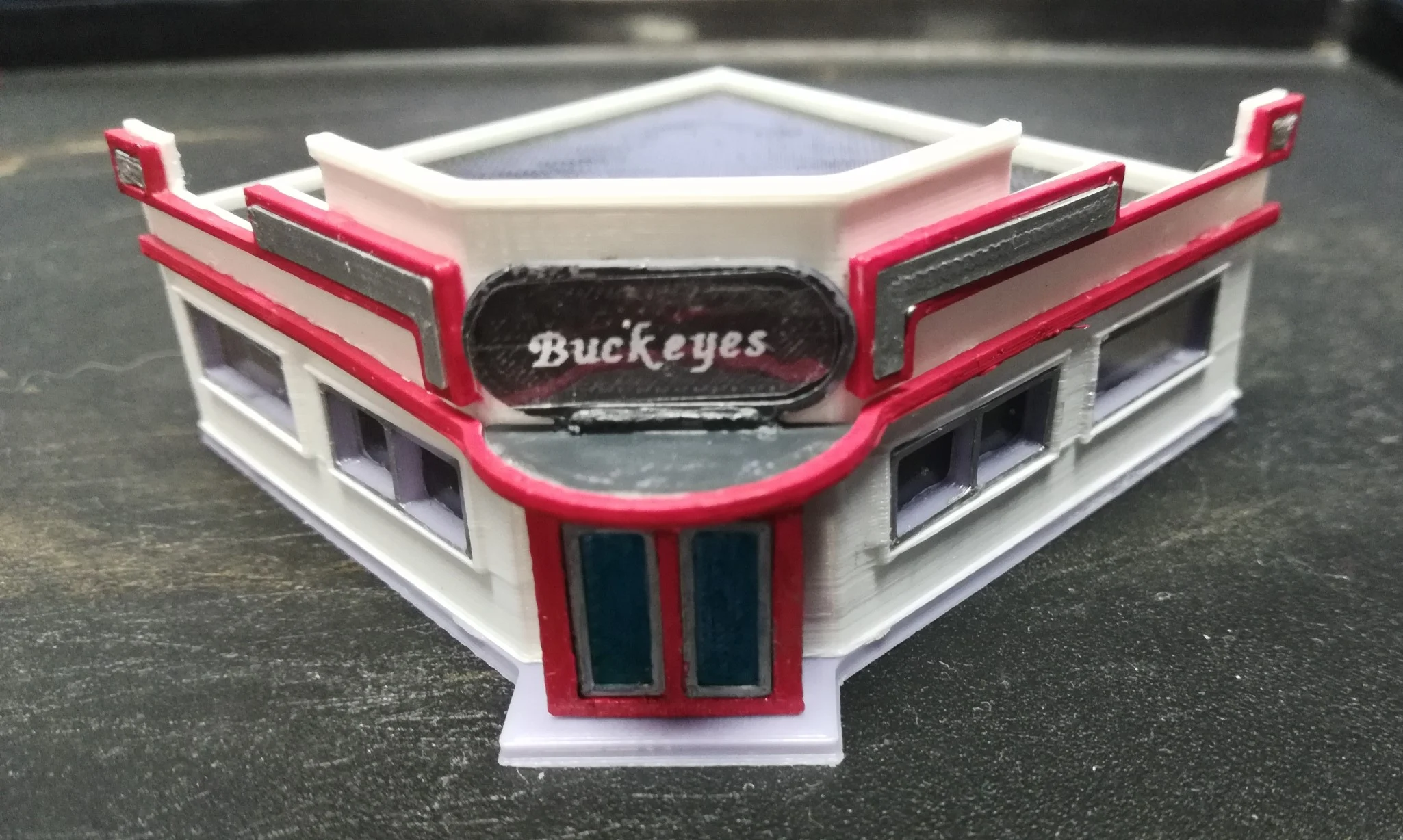 Buckeyes Diner in N-Scale
