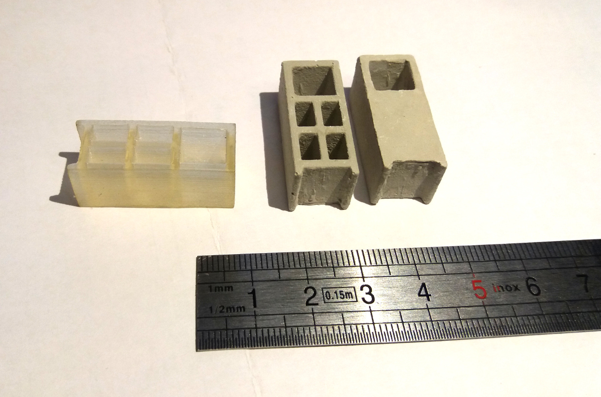 Angle cinderblock