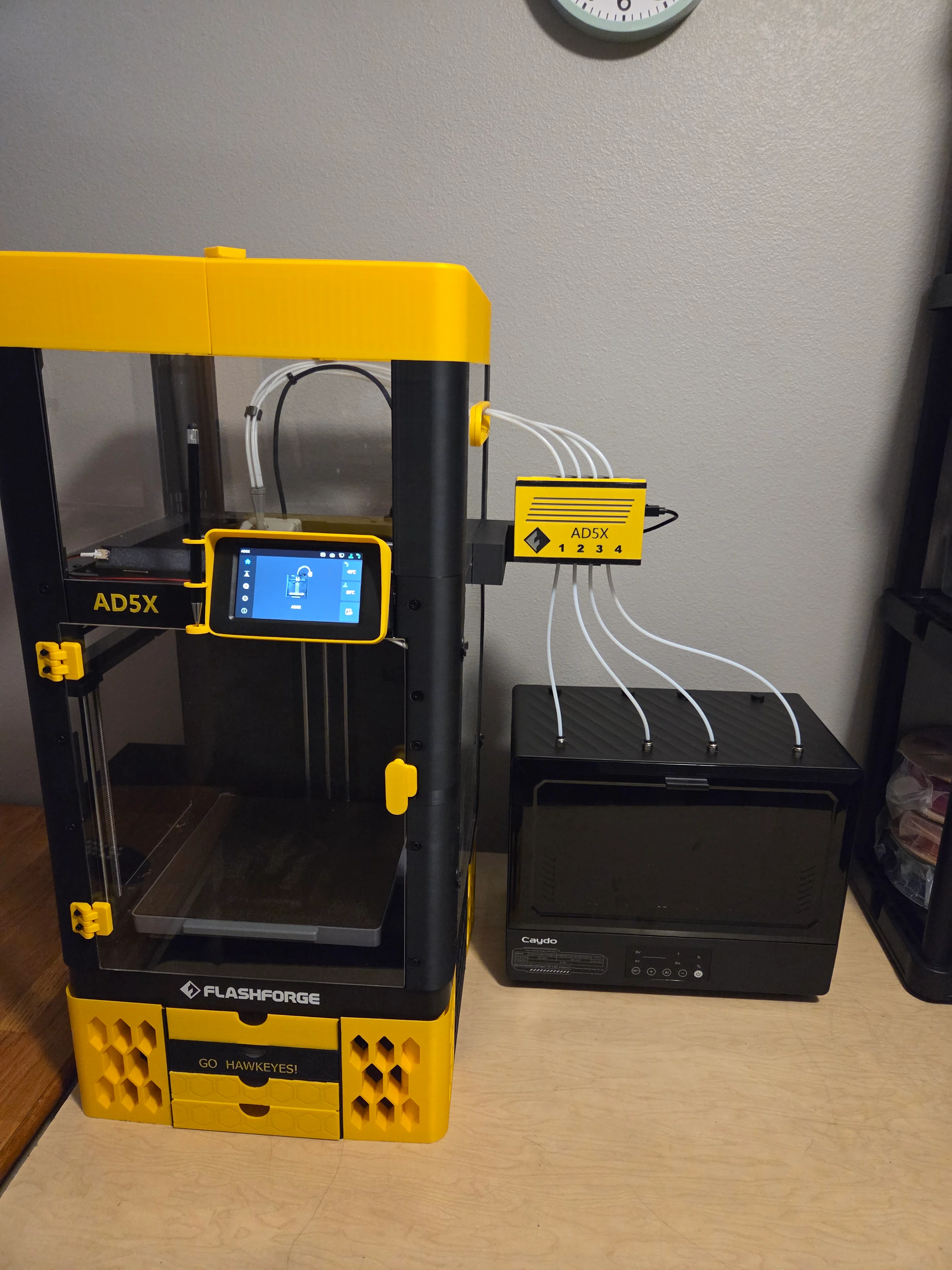 AD5X mount for front facing IFS
