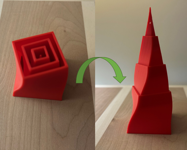 Twisty Ornament (Print in Place)