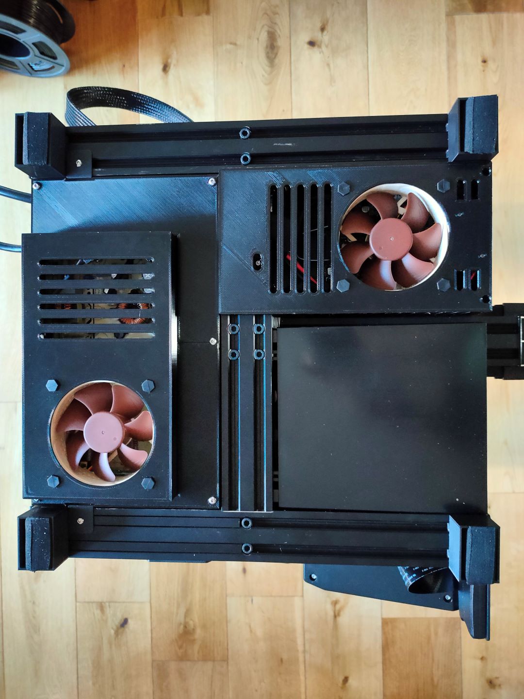 CR-6 SE Motherboard and PSU Cover Set for 80mm Fan