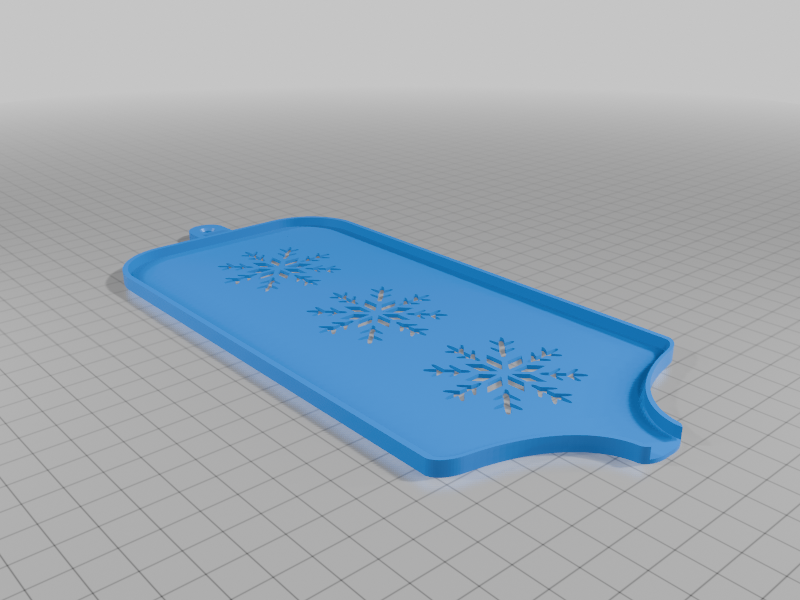 [Stencil XL tray] XMAS - Snowflakes