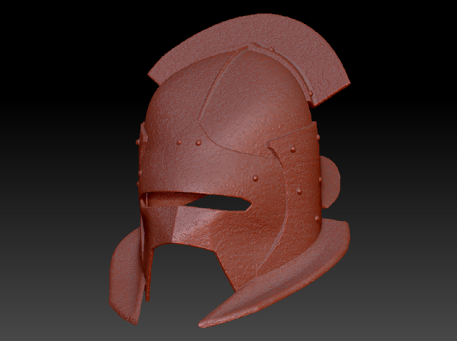 Uruk Hai Helmet V3 TEXTURED