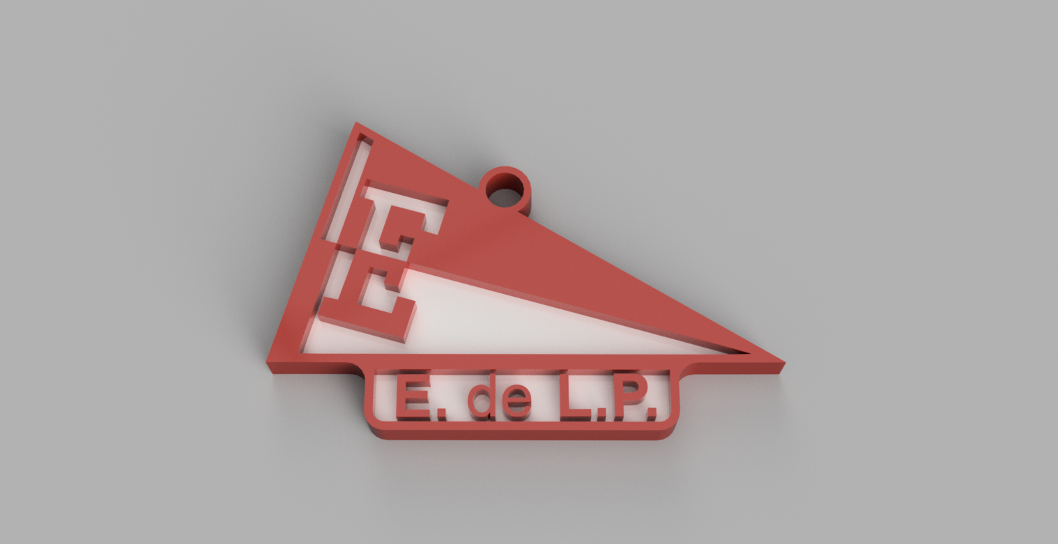 Llavero Estudiantes de La Plata (Banderin)