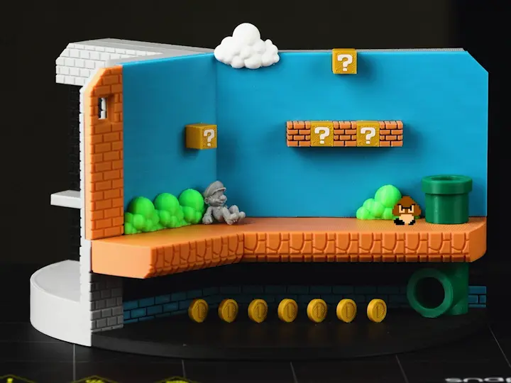 Super Mario Bros Diorama