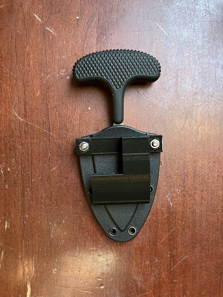 Push Dagger Belt Clip