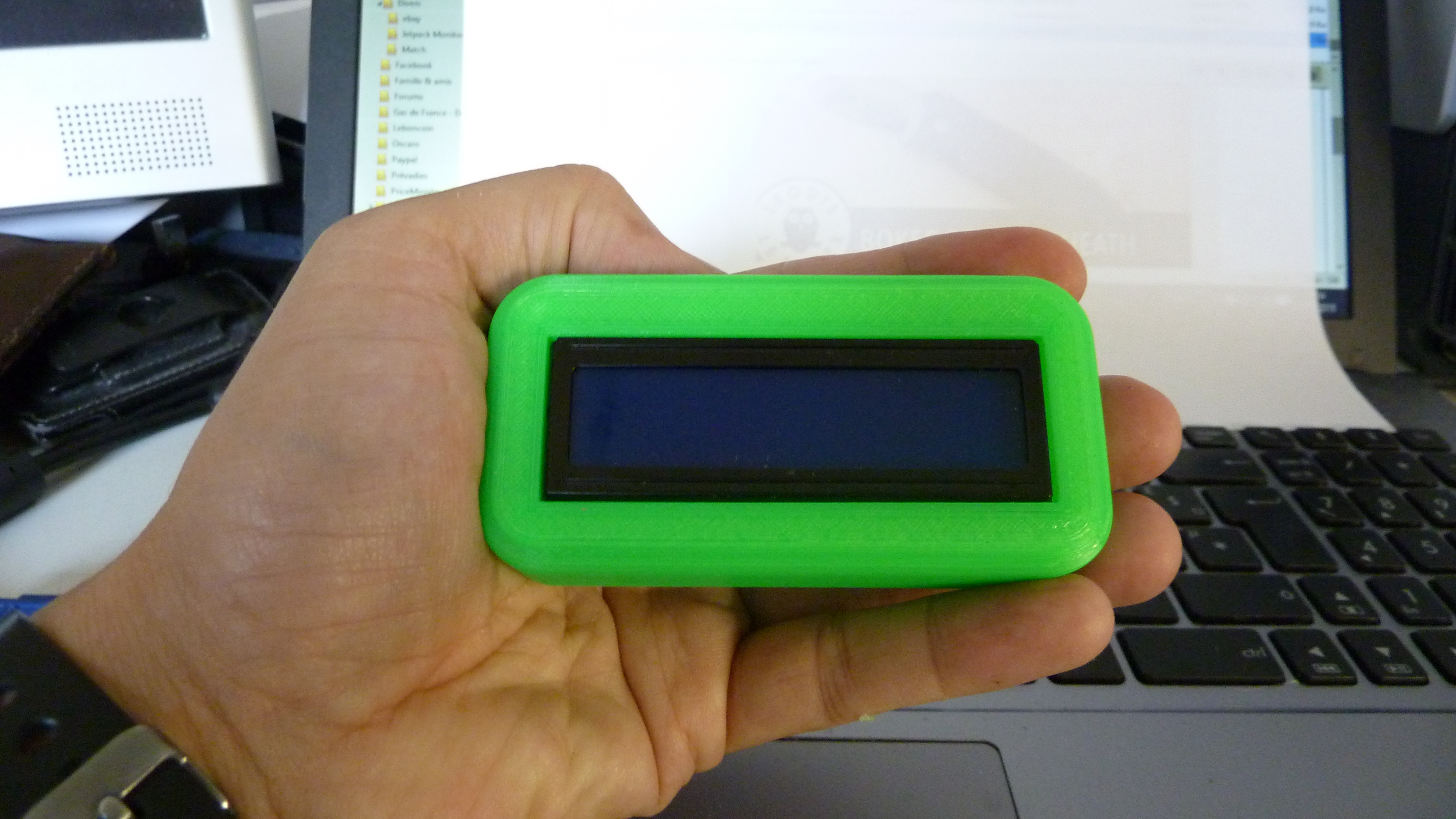 LCD 16 x 2 case