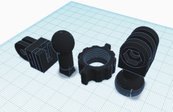 modular mounting system swivel link