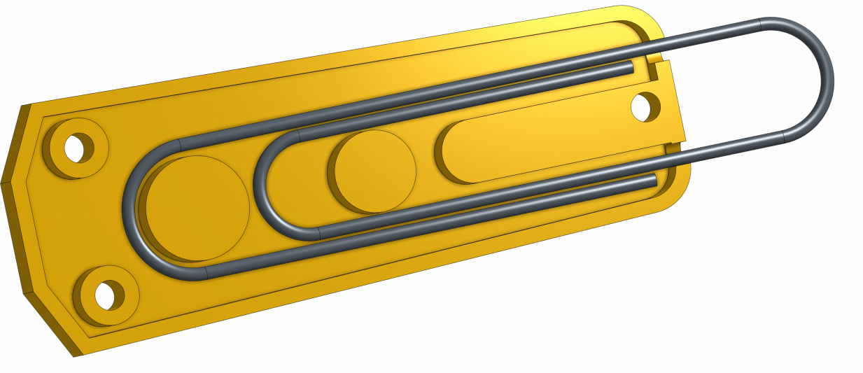 Zipper Pull using paperclip