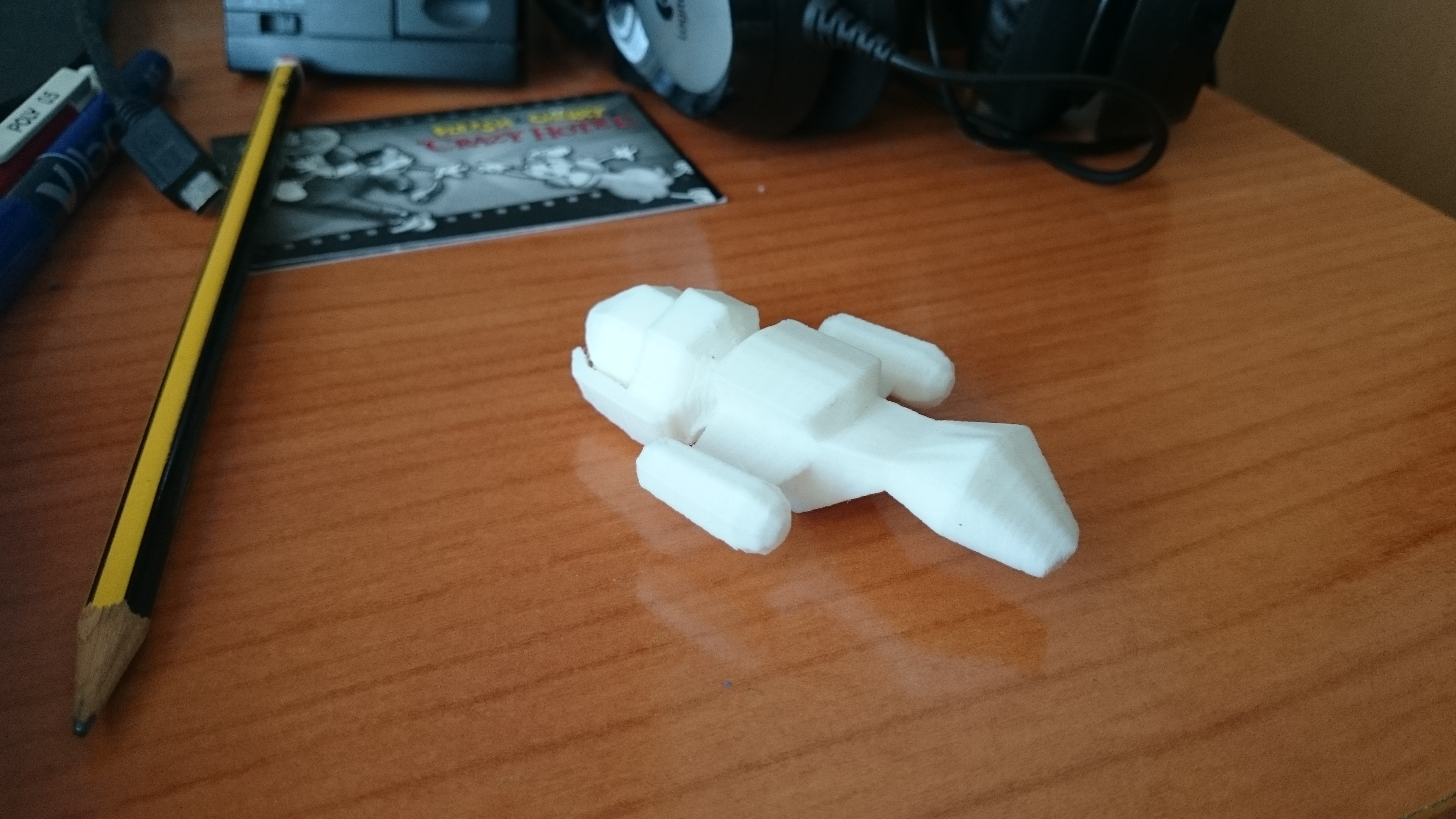 Low-poly Firefly-class transport Serenity
