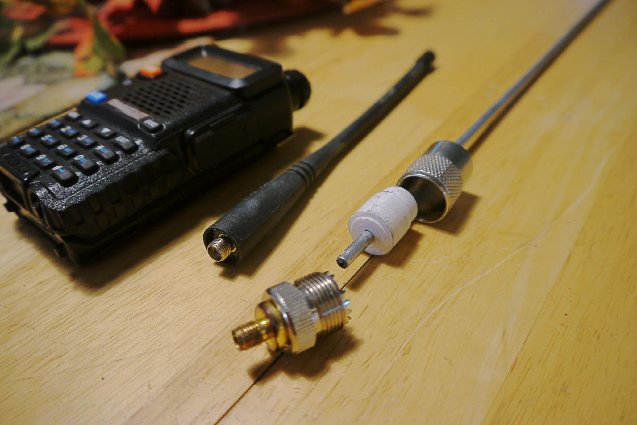 Full Quarter wave 2 meter handheld antenna