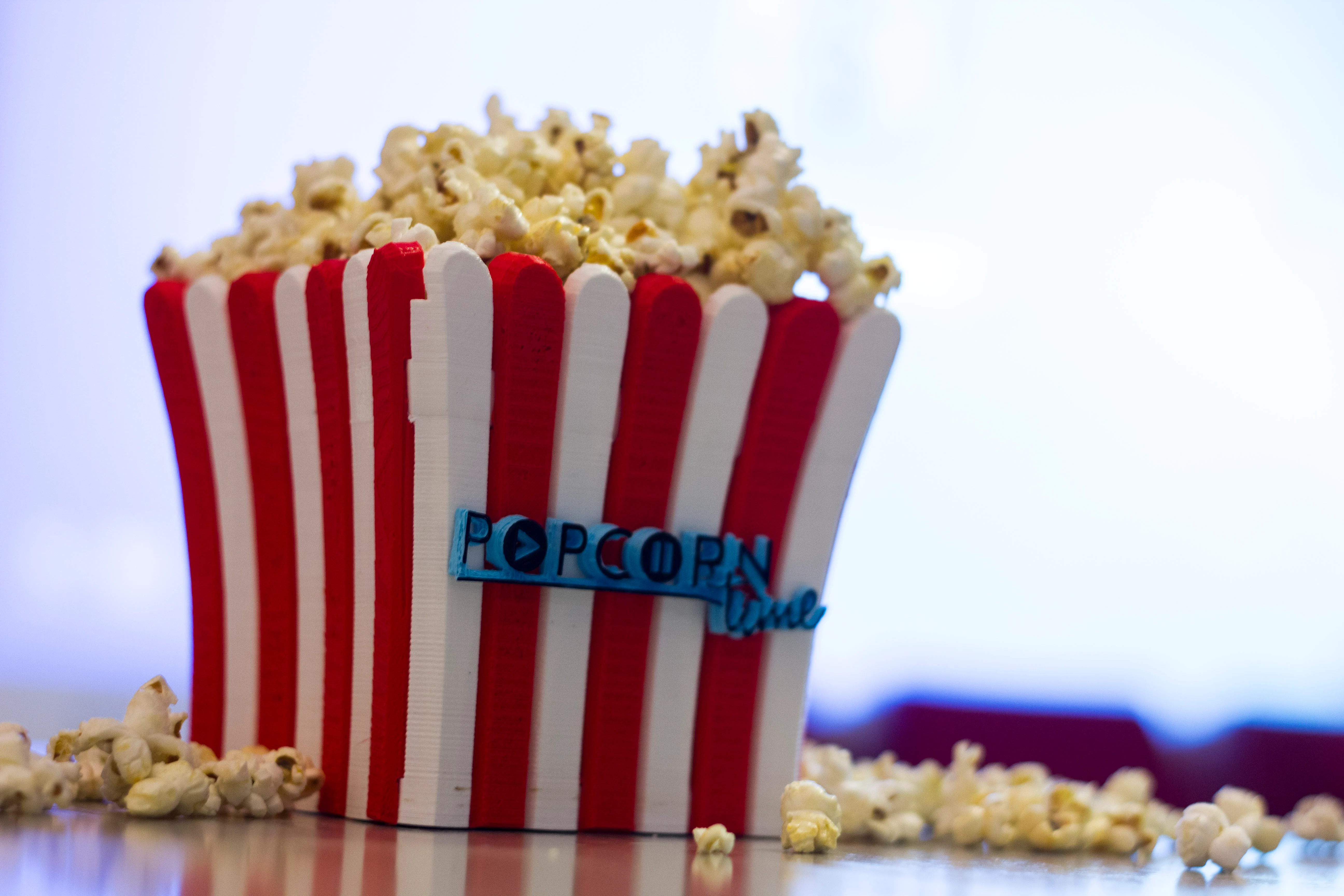 Popcorn time bucket