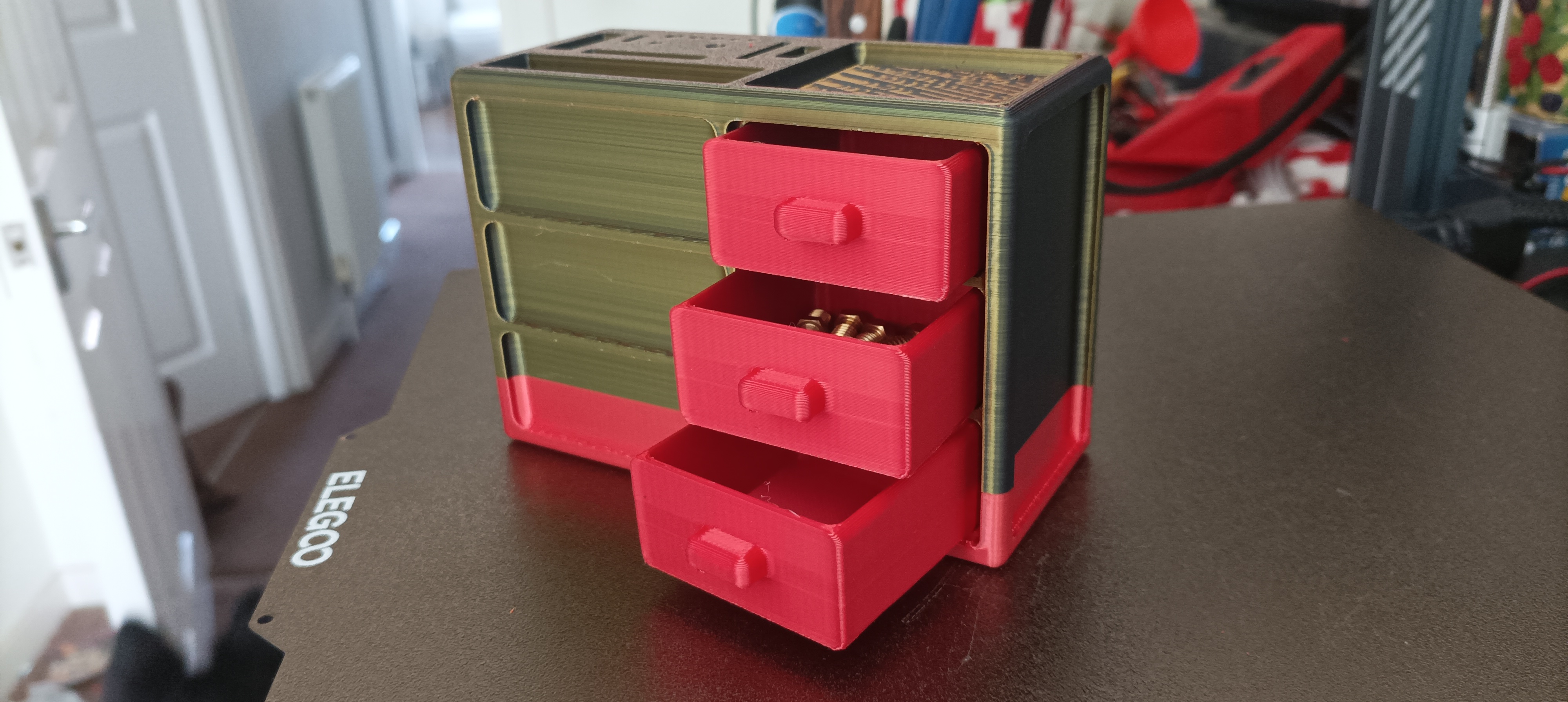 EleGoo neptuns  Plus/Max, 3 draw tools rack