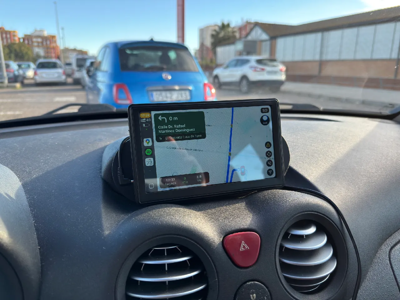 Citroen C2 Screen Holder for Carplay Android Auto