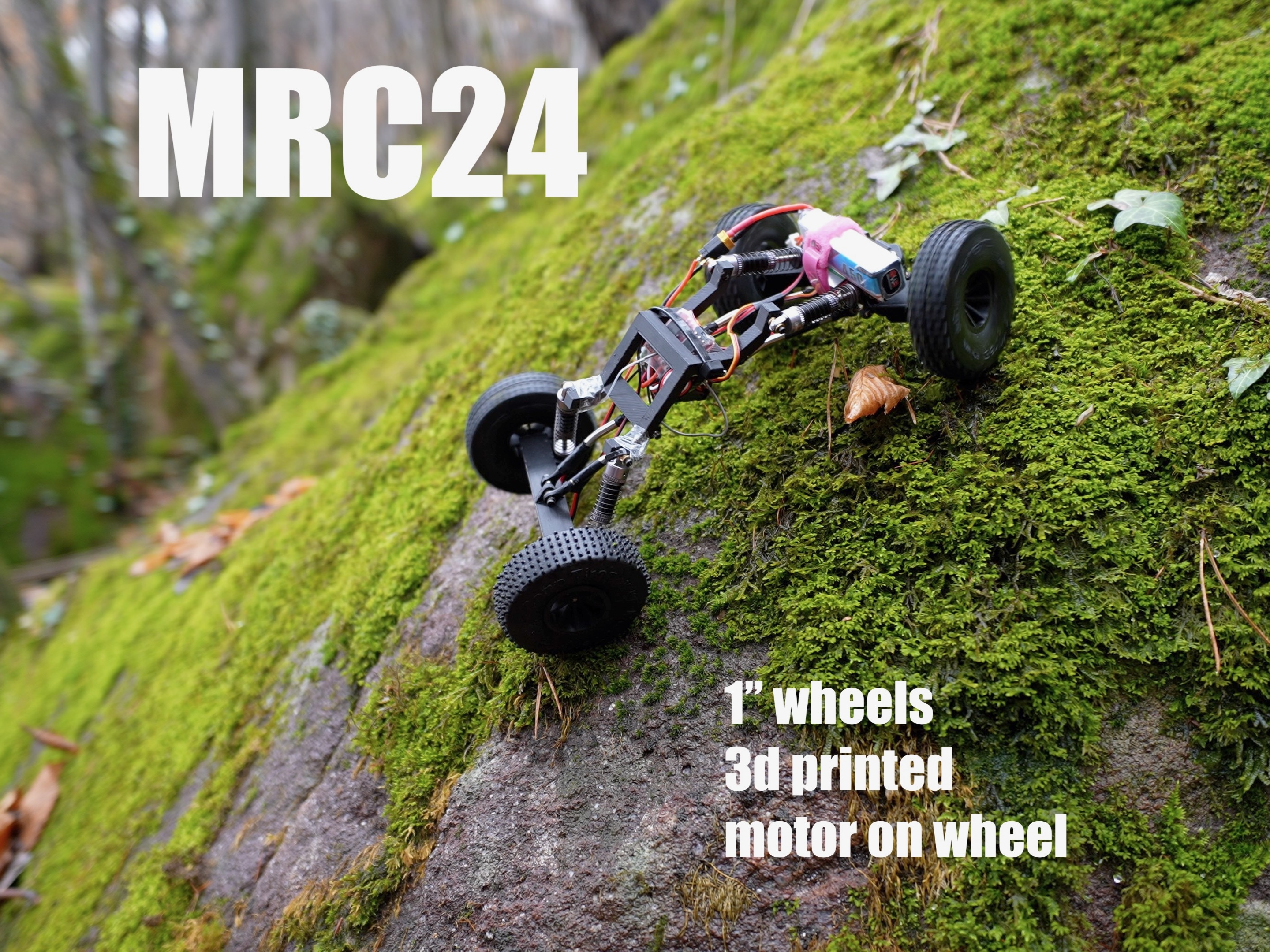 MRC24 - 3d printed micro RC Rock Crawler