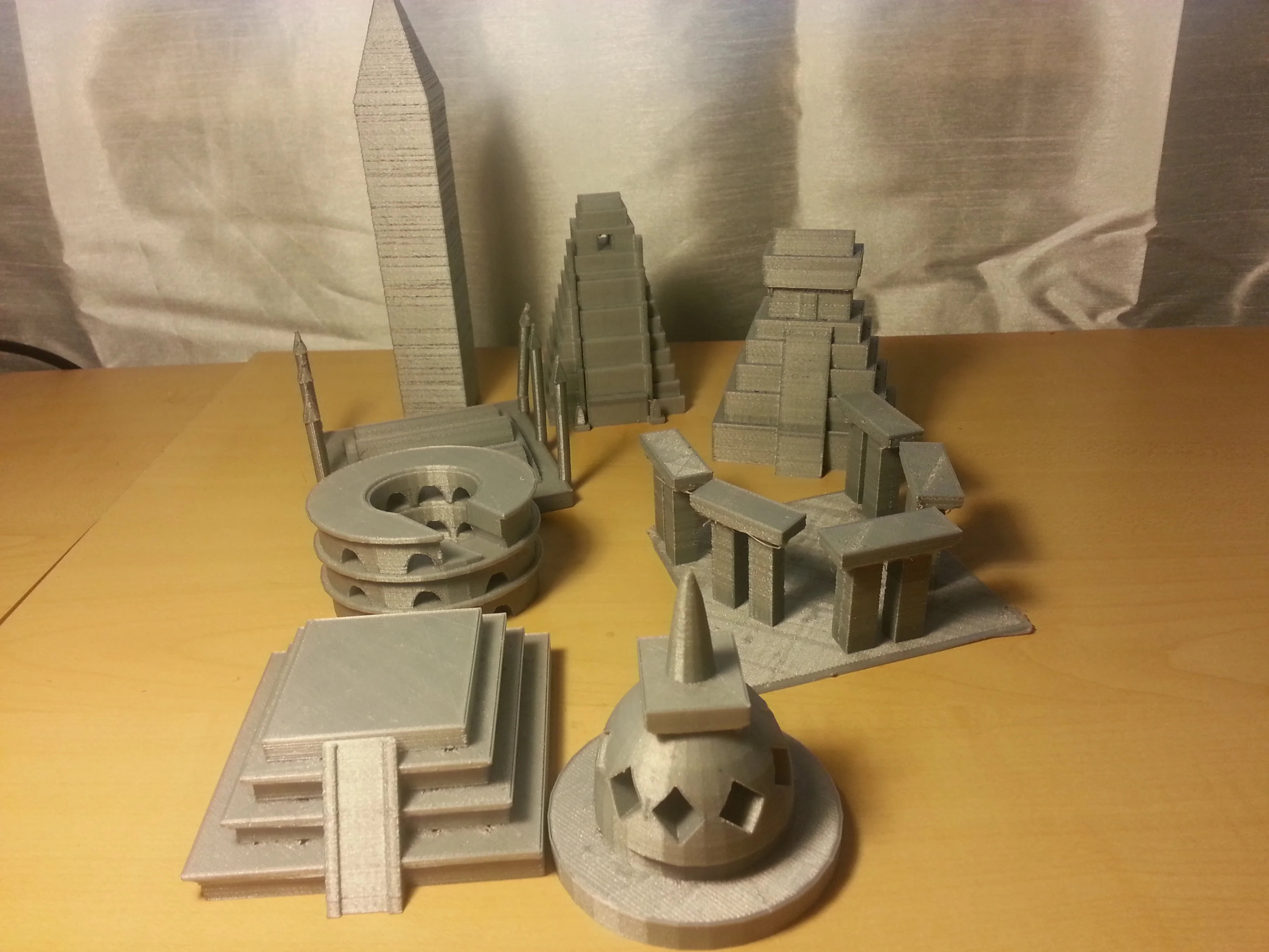 Stone Landmarks, Buildings, and Structures