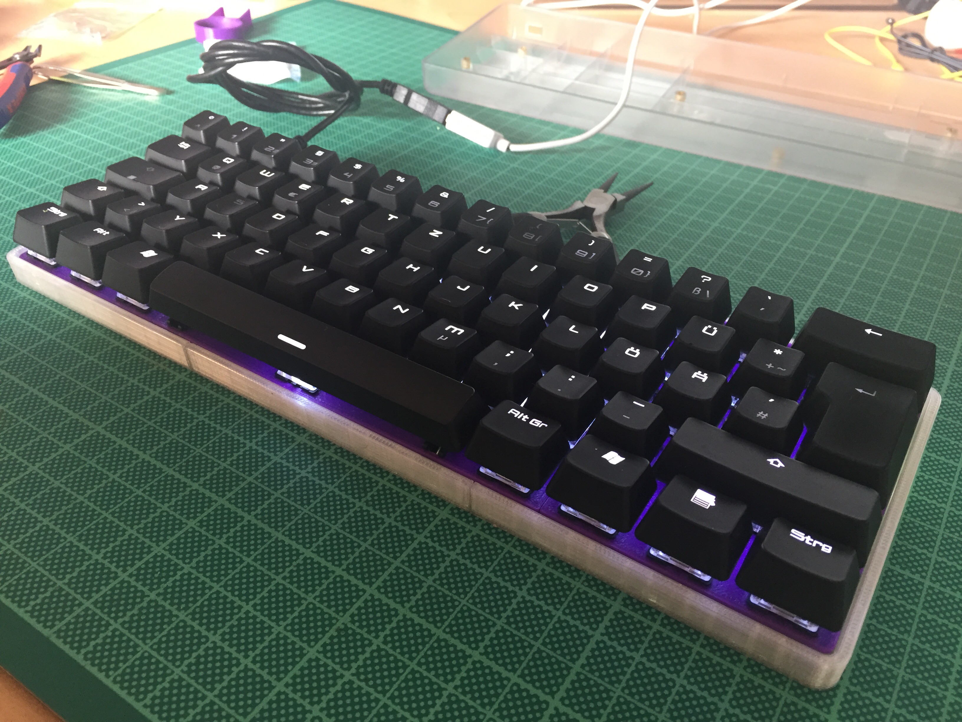 KeyBoard Case for Mechanical KeyBoard (Pok3r, GH60, Satan)