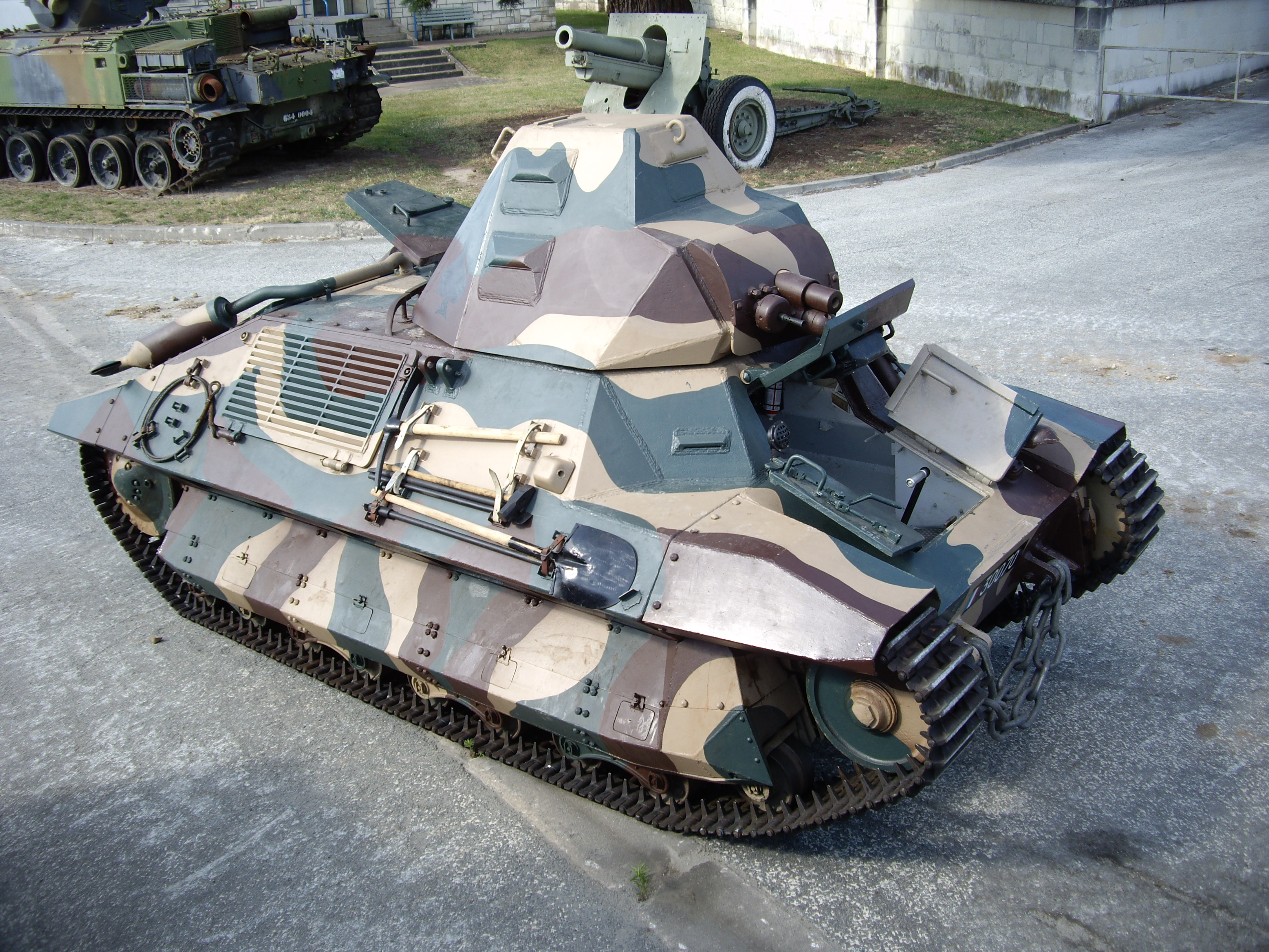 FCM 36 - Char léger Modèle 1936 FCM - tank