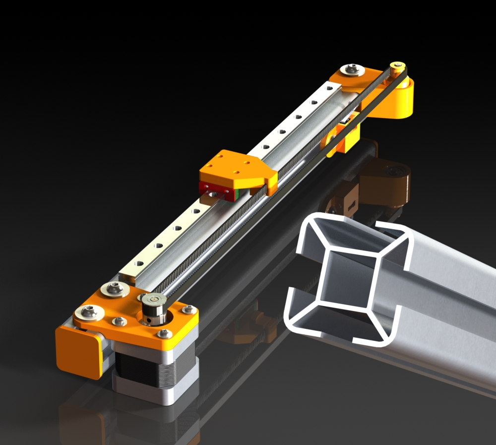 Linear motion guide (lightweight)