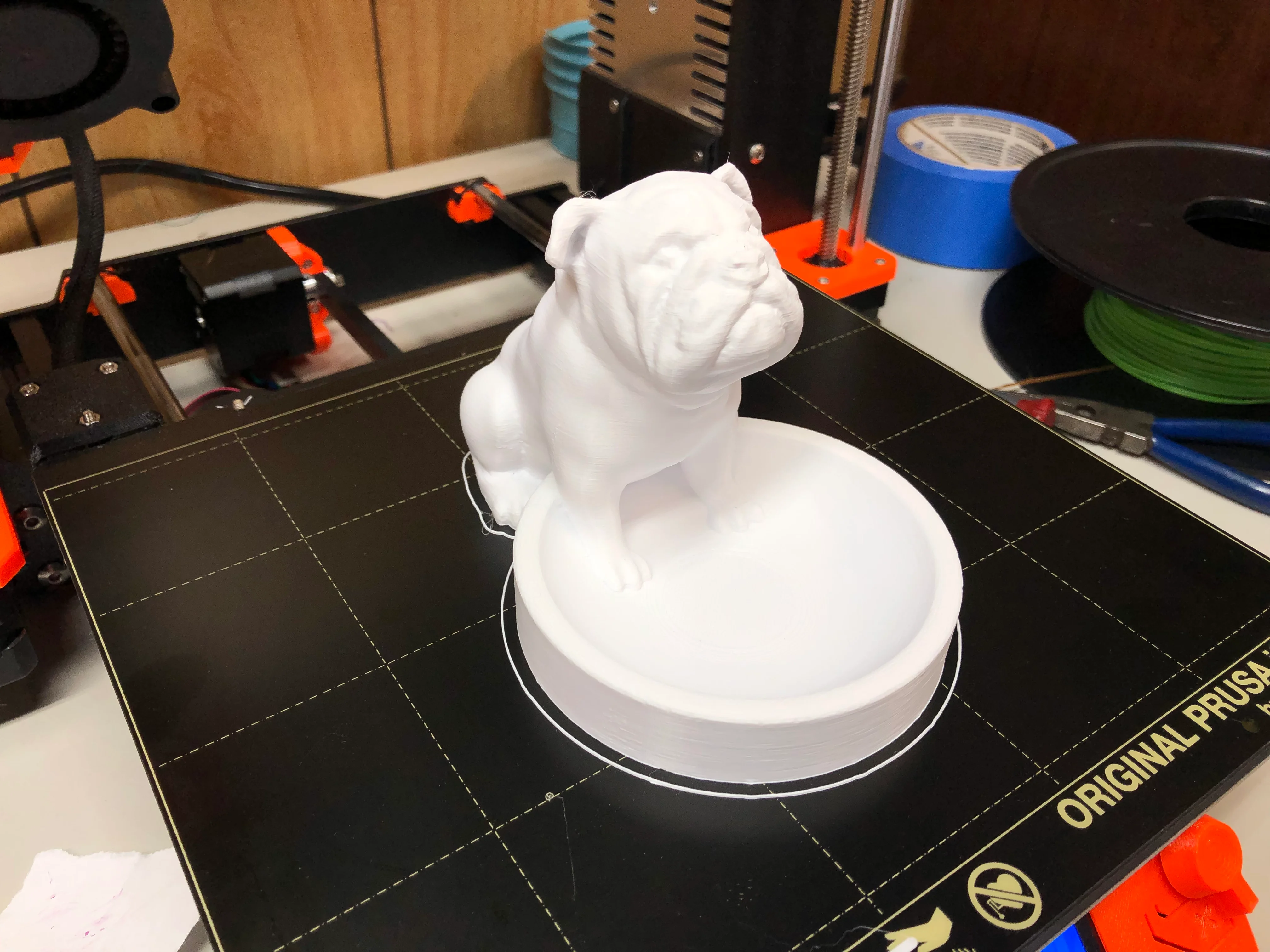 Bulldog Candy Dish