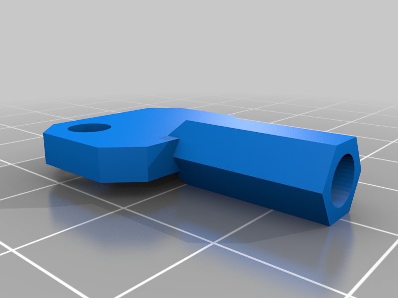 Vendor hexagon dispenser key