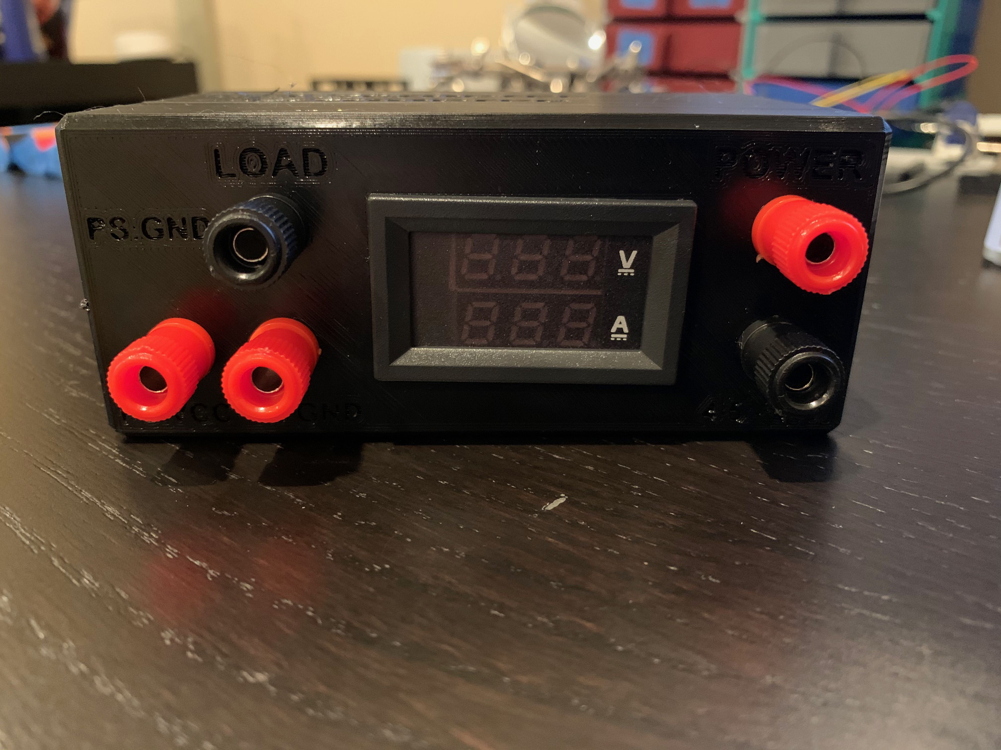 Digital Voltmeter & Ammeter Box