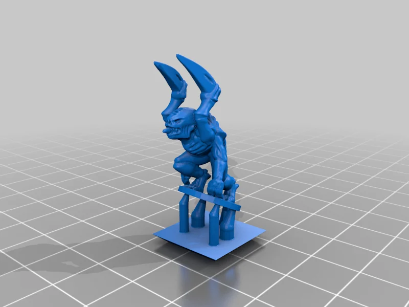 15mm Genestealer with Scythes - 4 poses (Rescale)