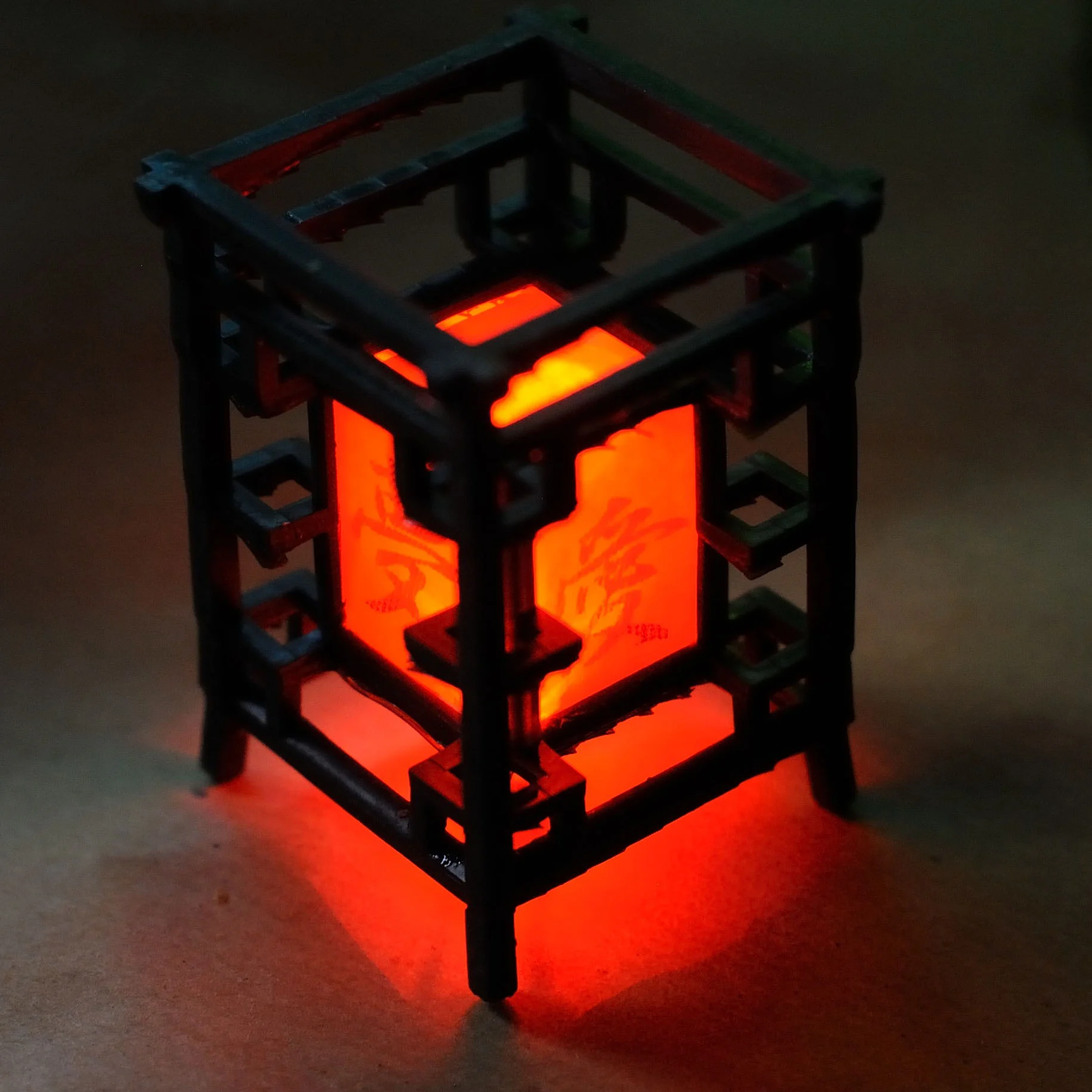 Japanese - Style Lamp with led candle