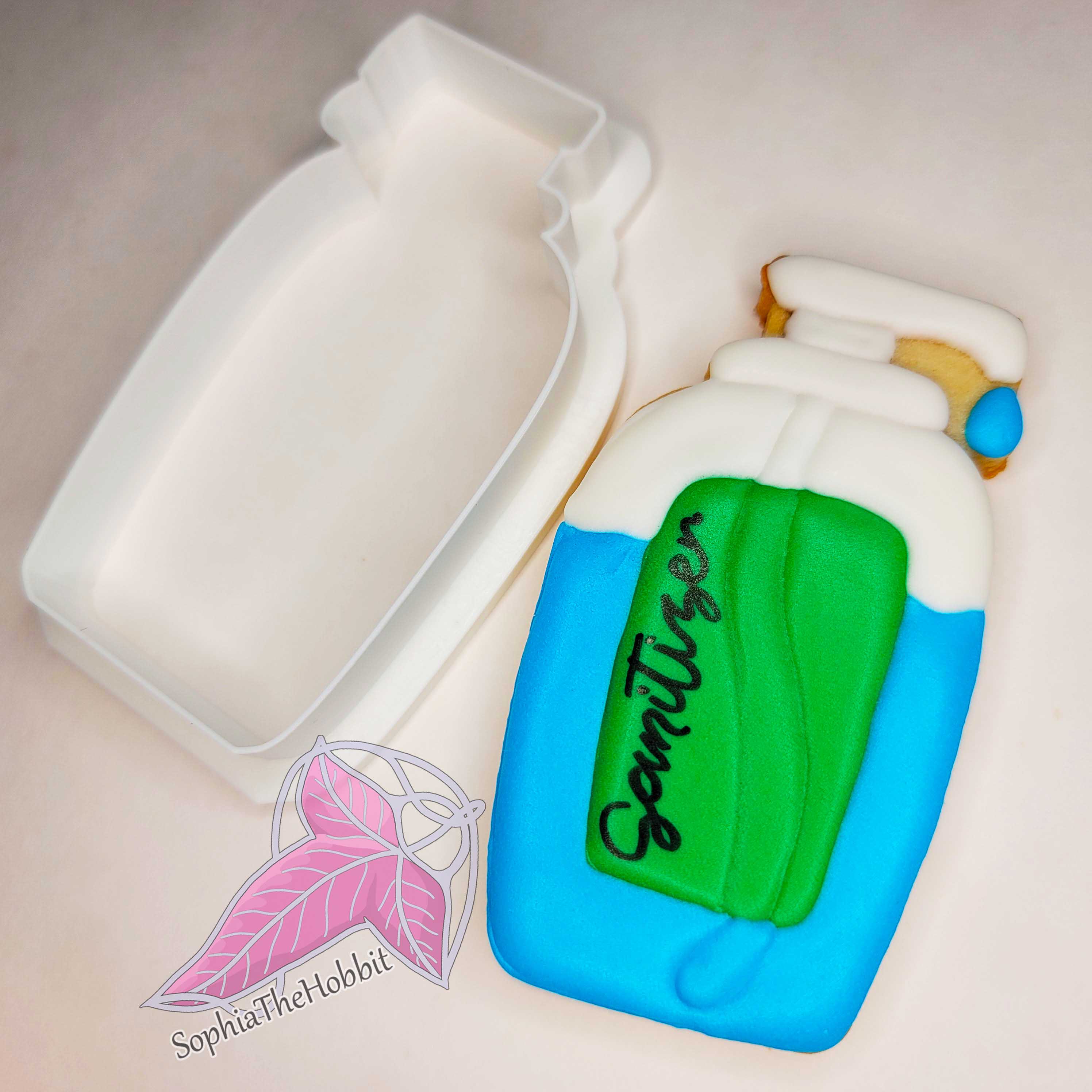 Sanitizer cookie cutter