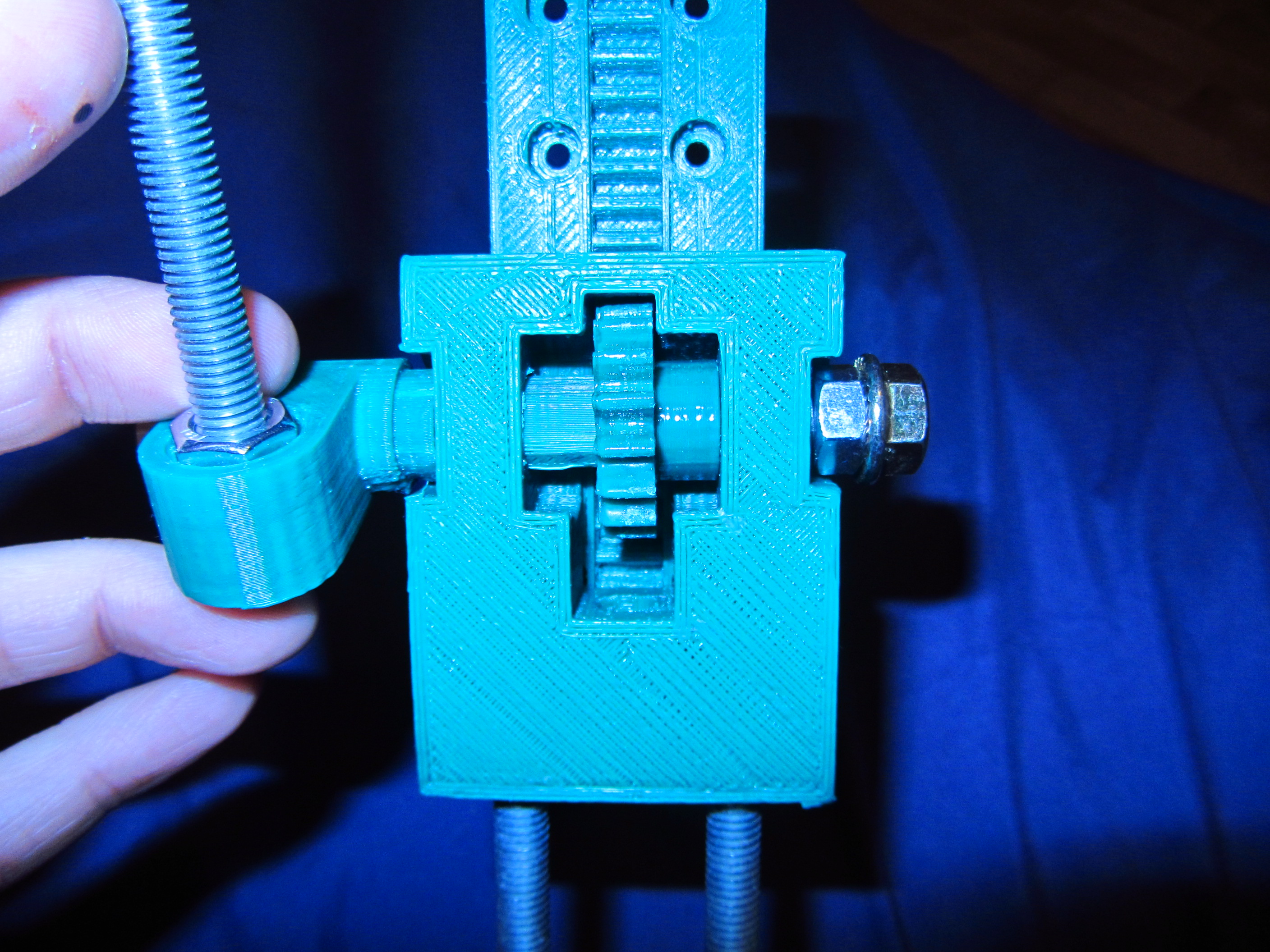 Mini Drill Press for PCB (Reworked for Skil 1415 LC)
