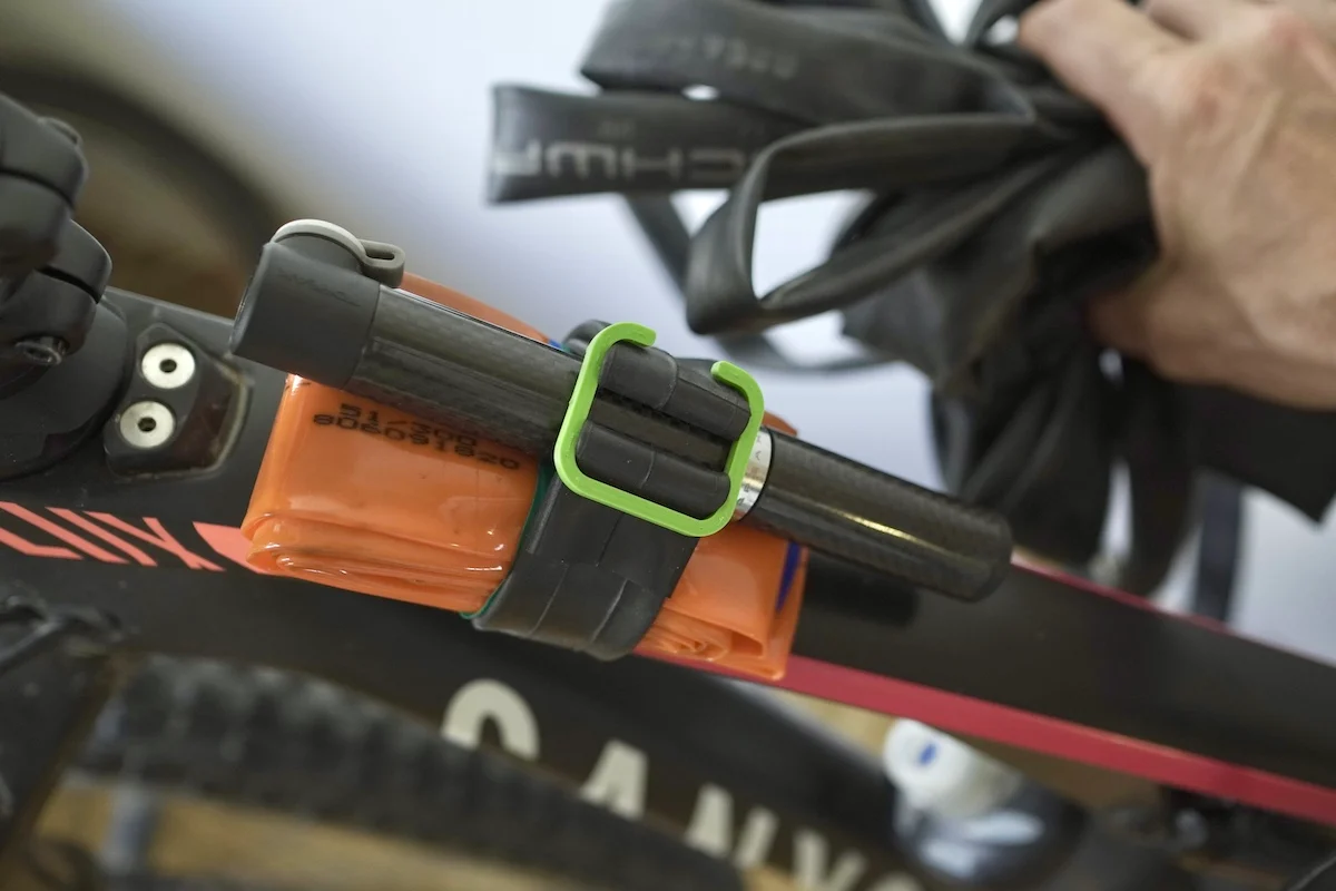 TubeClip - Upcycle Your Old Bicycle Inner Tubes into Attachment Straps