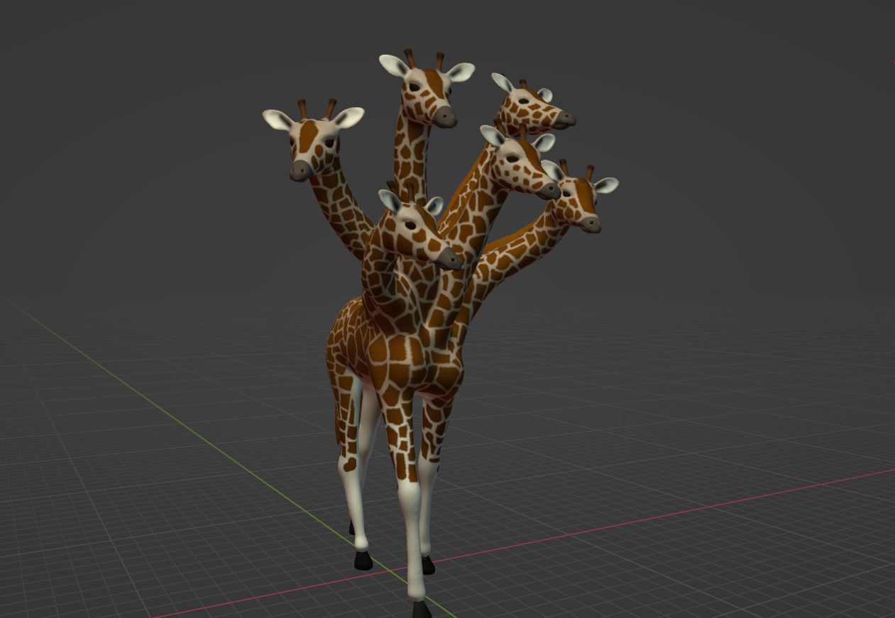 Giraffe Hydra (Hydraffe)
