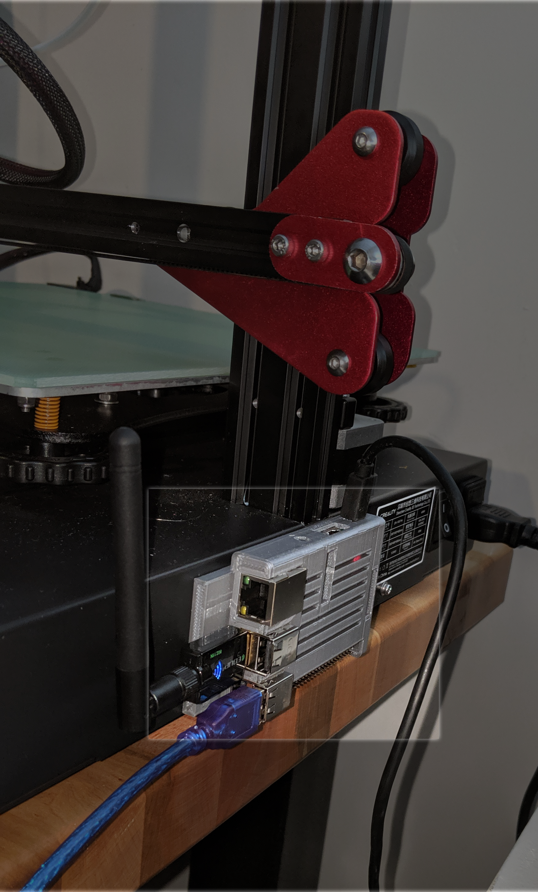 Raspberry Pi mount for CR-10S Pro