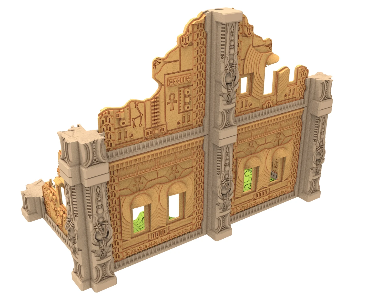 Modular ruined building Cinan Haven