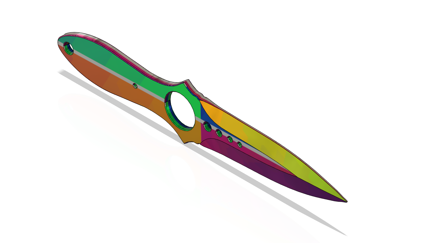 CS GO Skeleton Knife