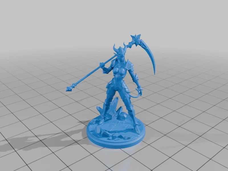 Female Tiefling Warrior