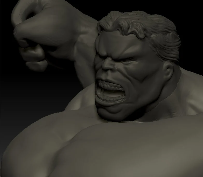 Hulk Statue