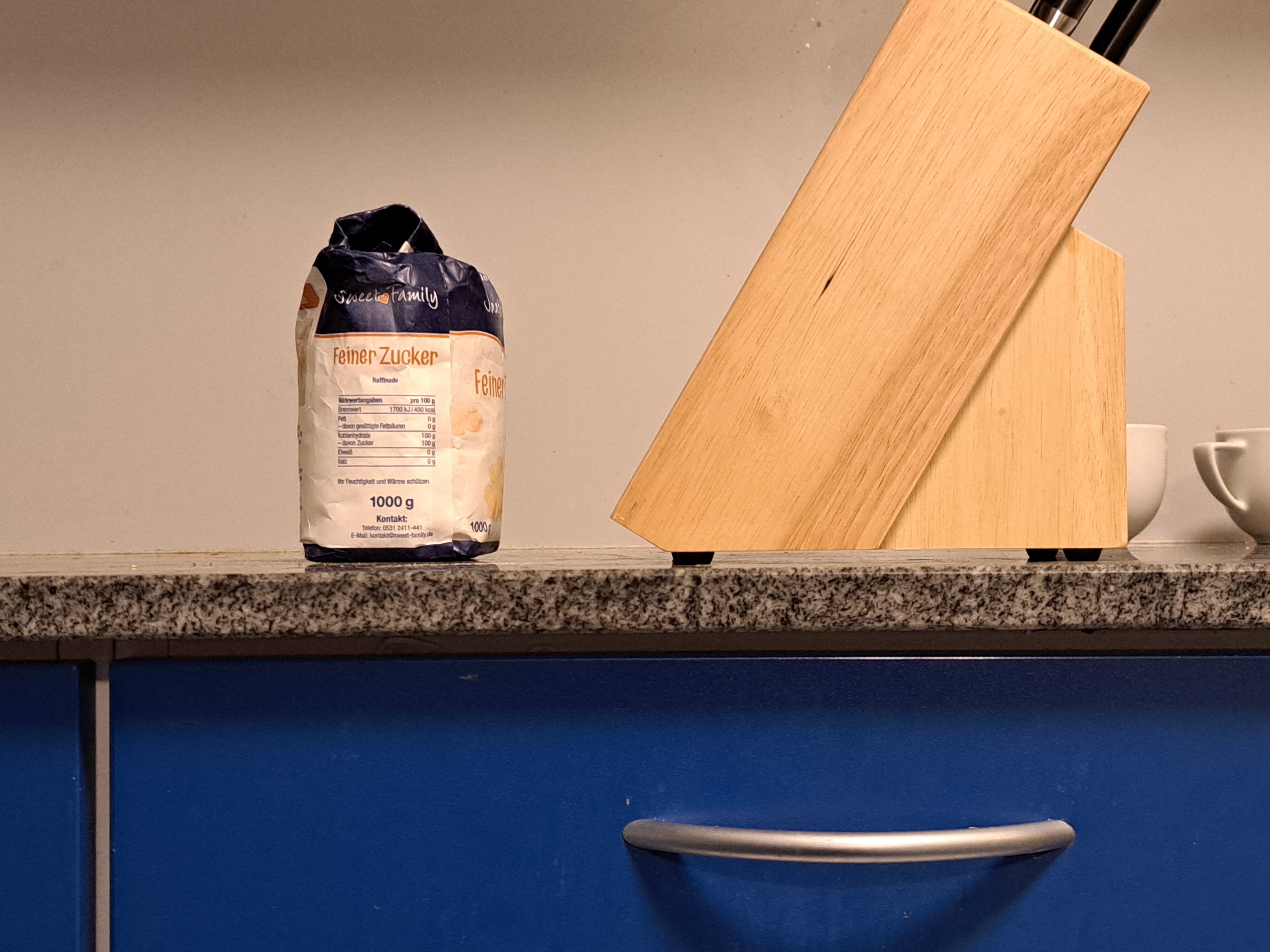 Knifeblock optimizer, Messerblock adapter für schmale Küchen
