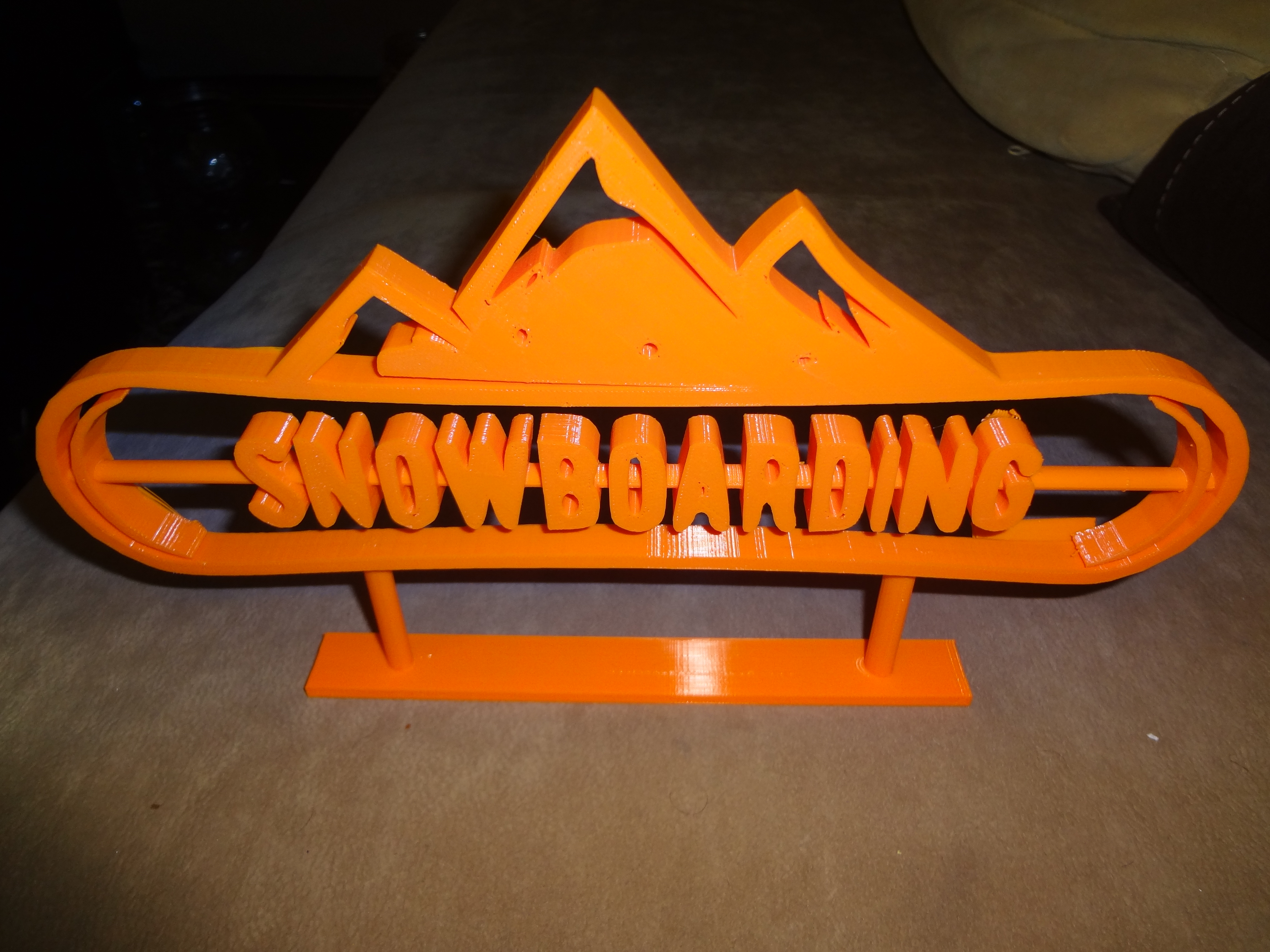 Snowboarding Stand Logo