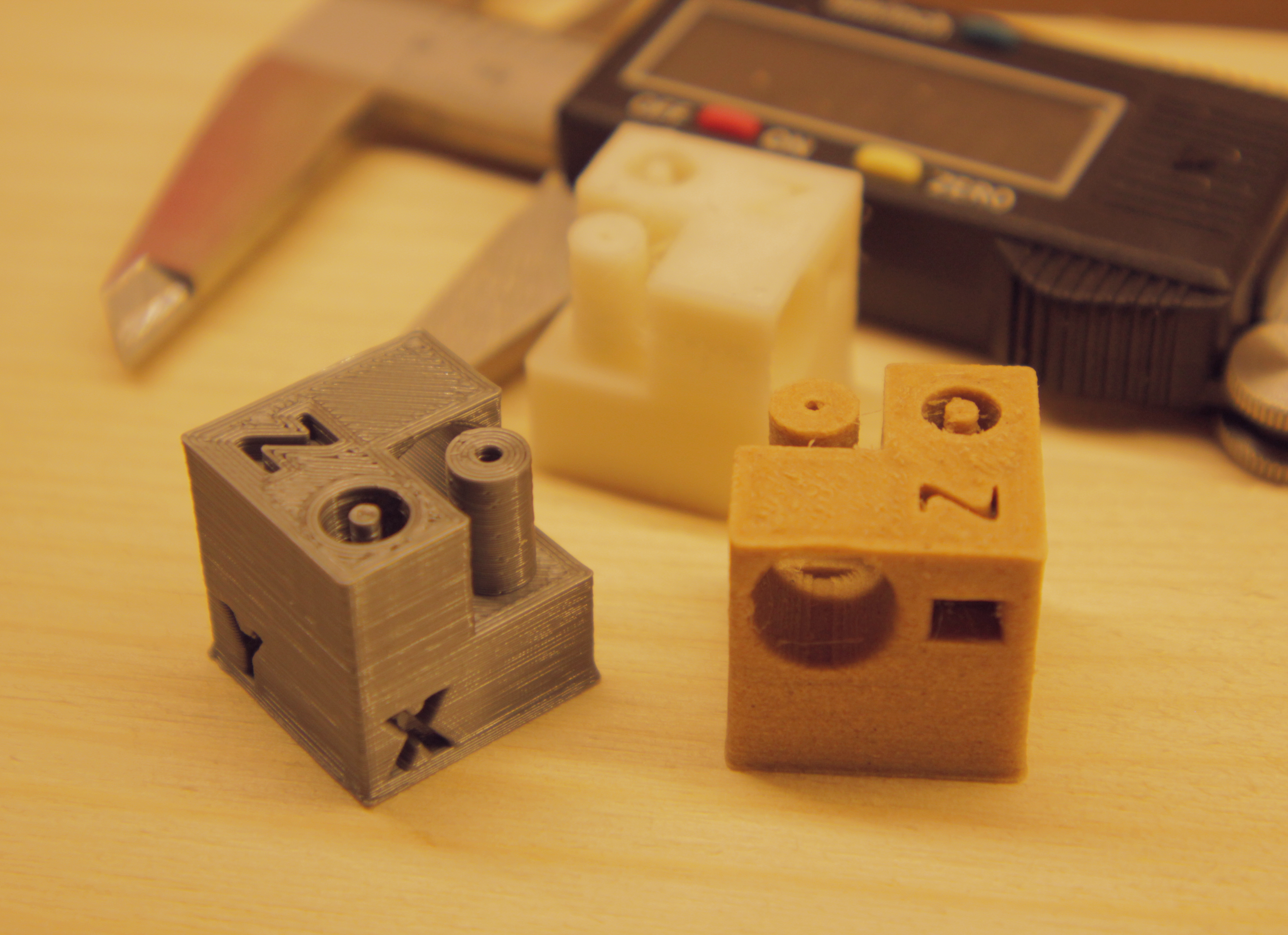 Filament Test Cube
