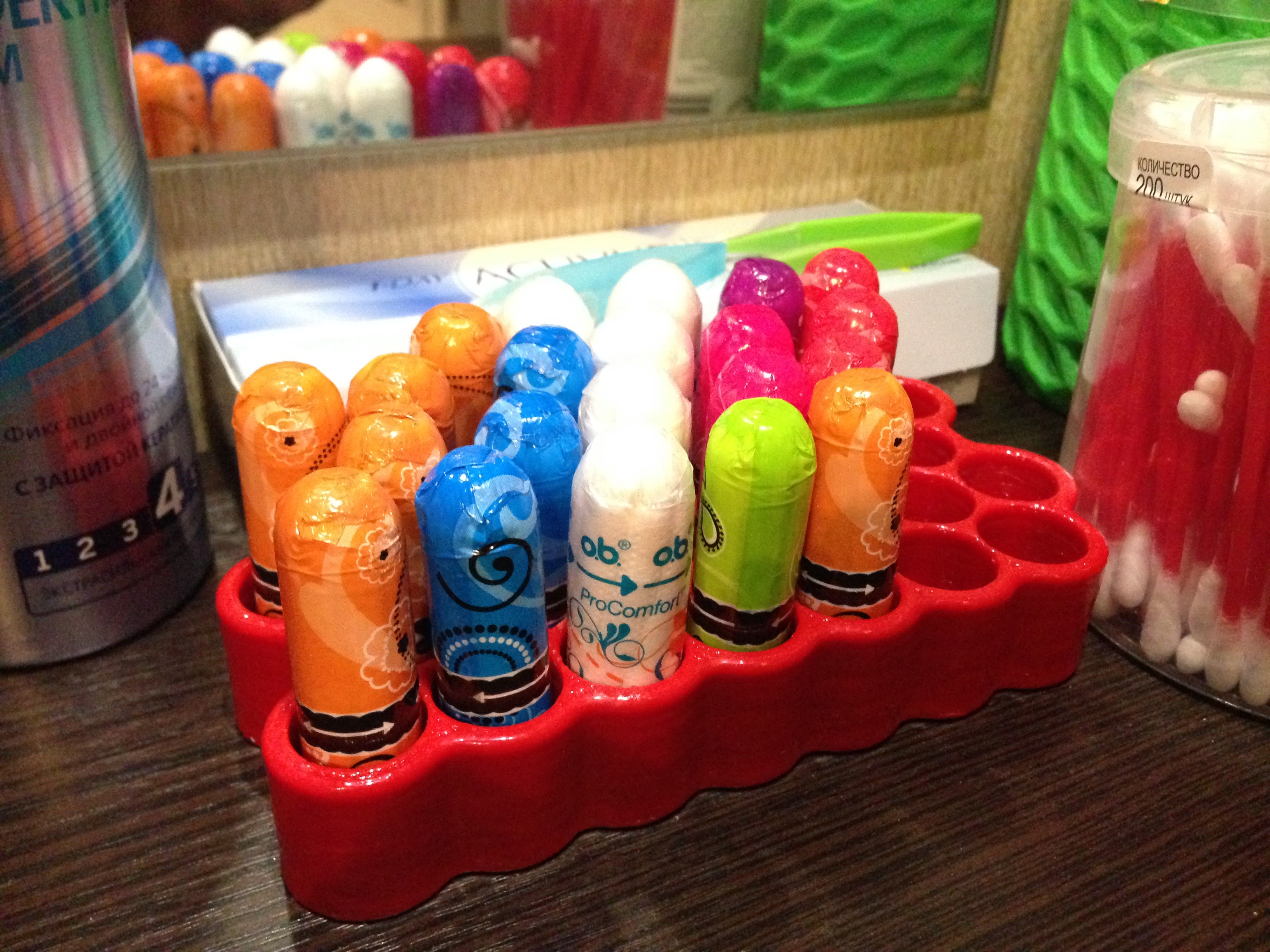 Tampon Storage/Organizer