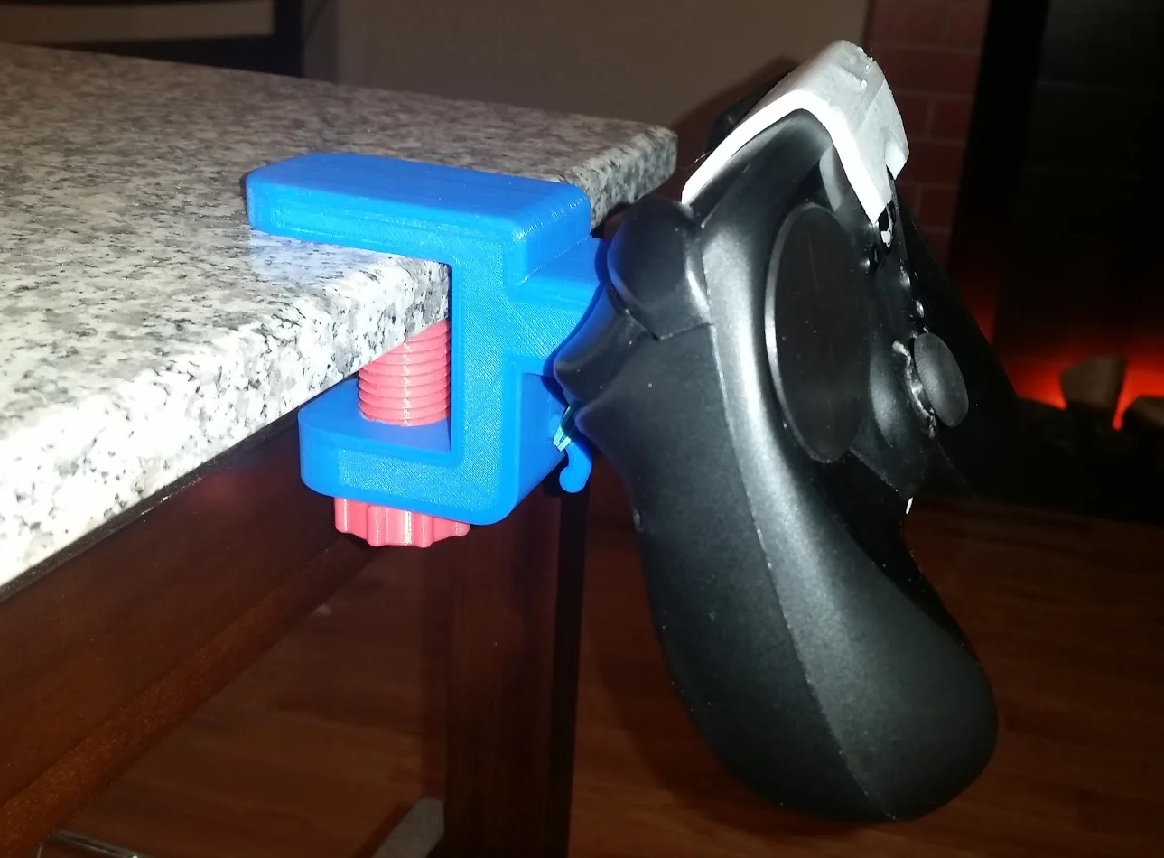 Steam Controller Steering Wheel Style Mount