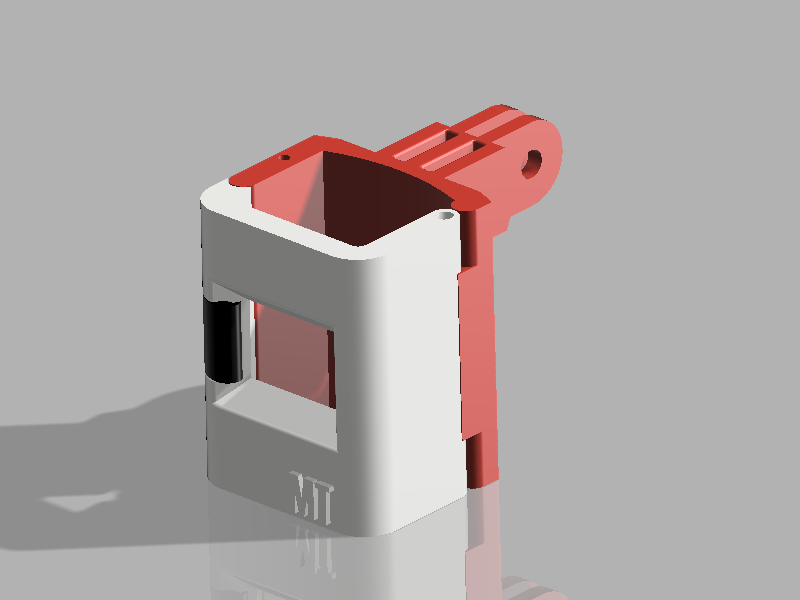 DJI Osmo Pocket Holder with sidelock and Gopro mount