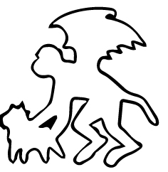 Flying Monkey Cookie Cutter