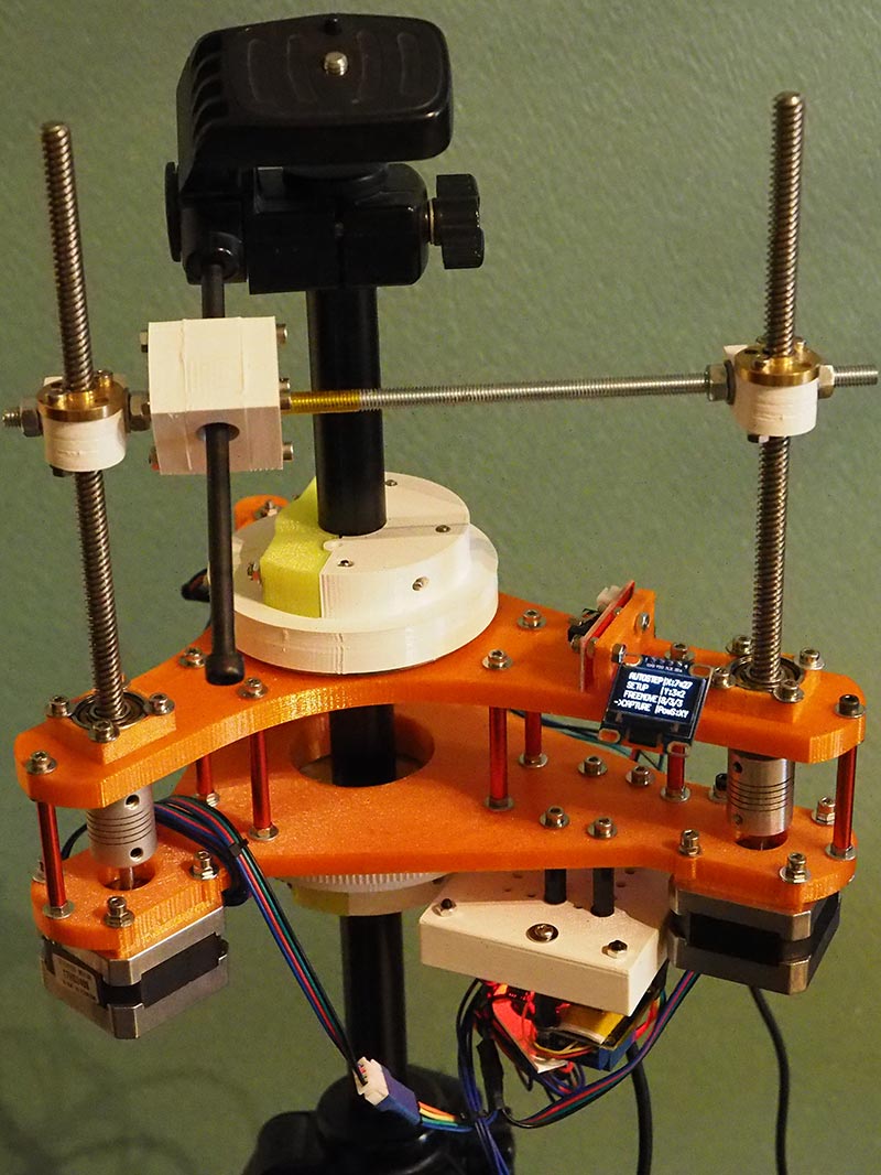 Panoramic Head / Pan-Tilt camera mount (heavy-duty) for panorama and stitch images